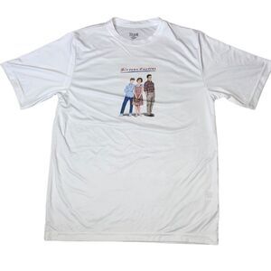 T-Shirt Team 365 The Breakfast Club movie 80's T-shirt with stretch SZ M white